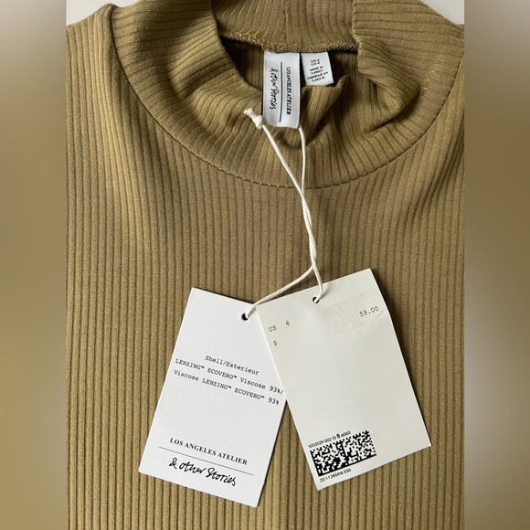 & Other Stories Turtleneck Dress - Picture 7 of 9